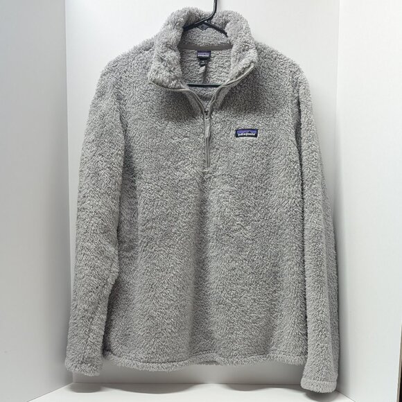Patagonia Los Gatos 1/4 Zip Fleece Pullover in Drifter Grey - Picture 6 of 15